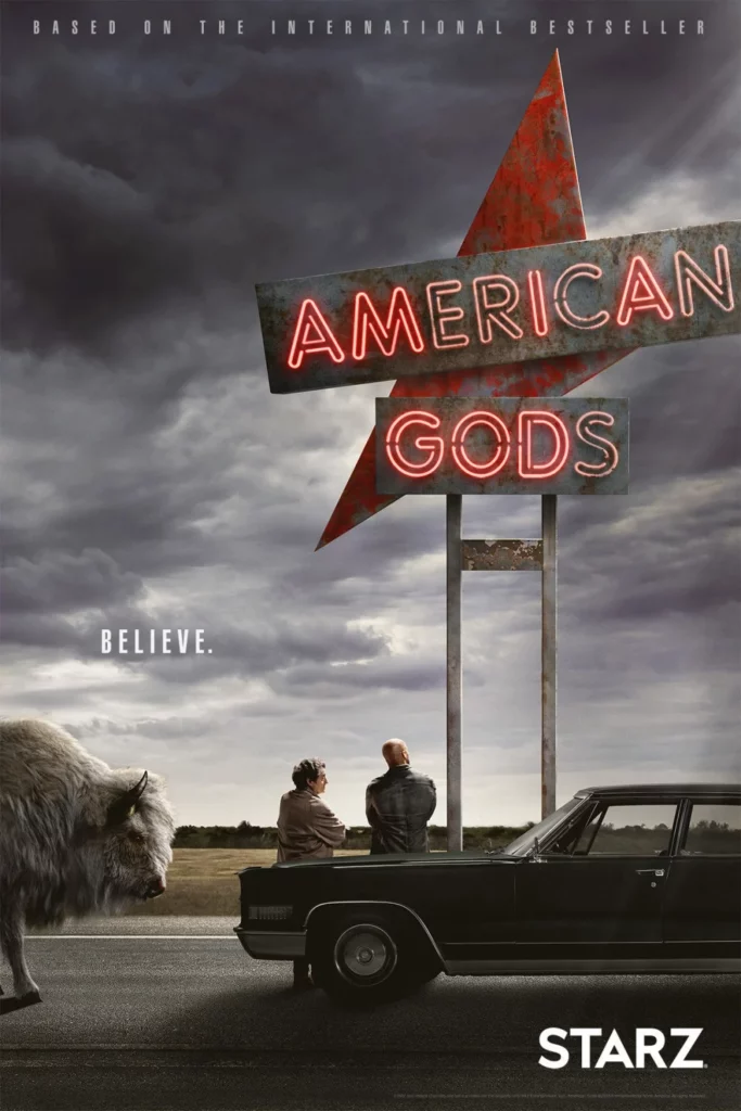 American gods serie tv amazon prime video