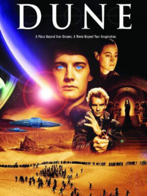 Copertina film Dune di David Lynch tratto dal romanzo Dune di Frank Herbert