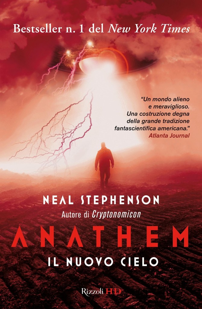 libro Anathem: il pellegrino e Anathem: il nuovo cielo romanzi filosofico speculativi di fantascienza hard di Neal Stephenson