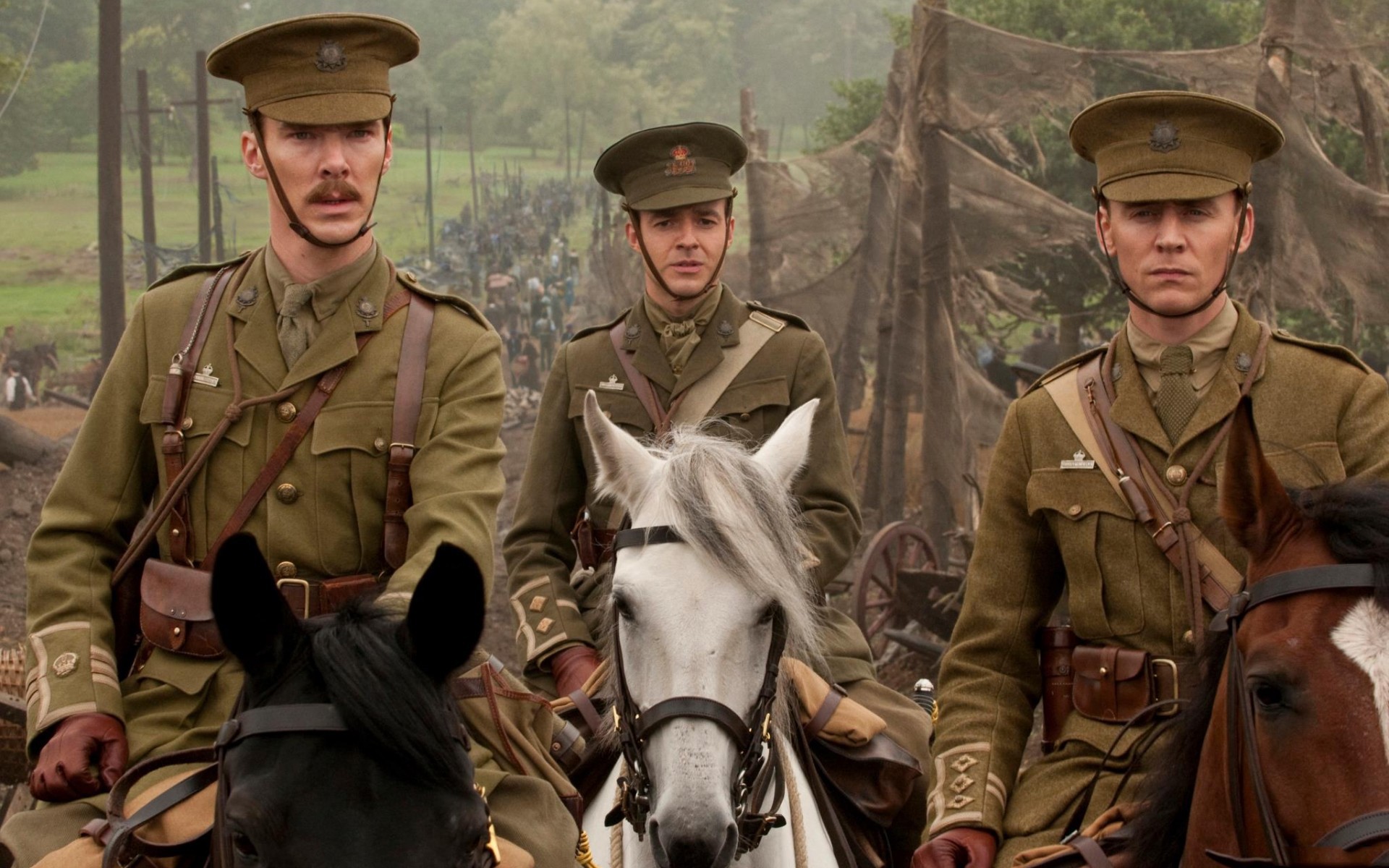 una scena del film war horse